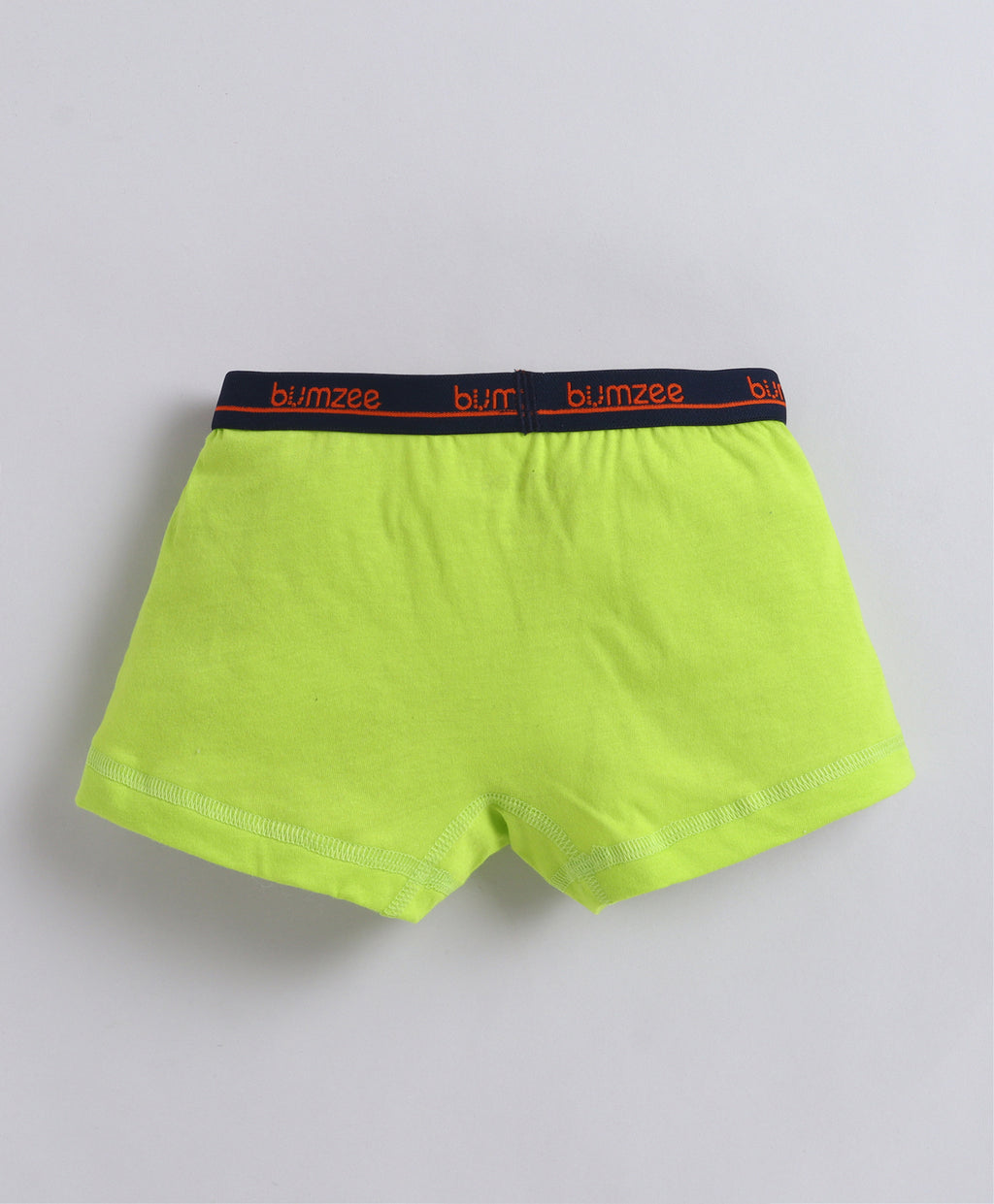Bumzee Orange & Blue Trunks, Pack of 3, Compact Cotton
