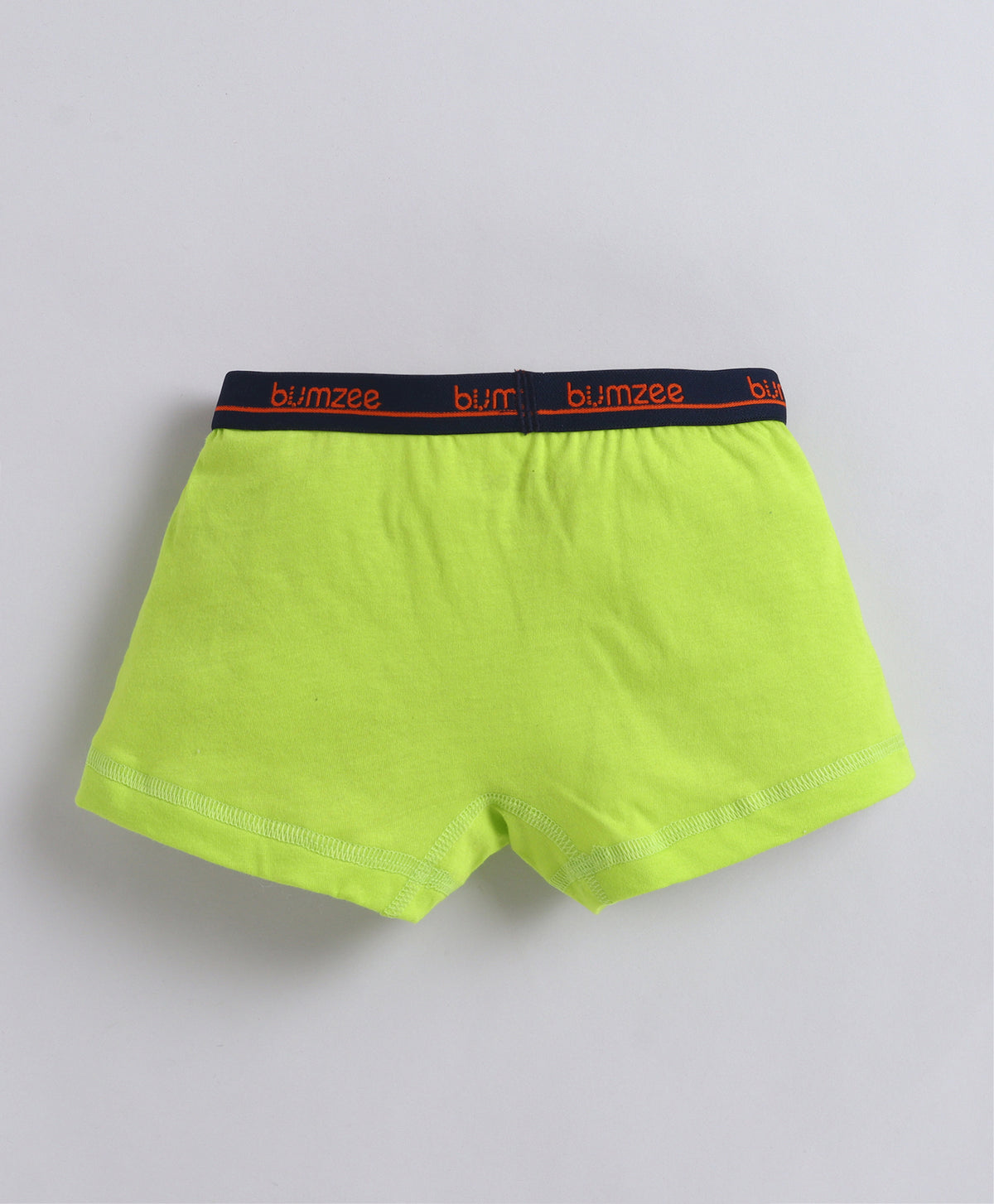 Bumzee Orange & Blue Trunks, Pack of 3, Compact Cotton