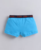 Bumzee Red & Black Trunks, Pack of 3, Compact Cotton (Style Peb11385)