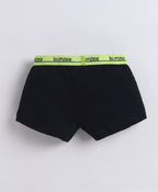 Bumzee Red & Black Trunks, Pack of 3, Compact Cotton (Style Peb11385)