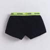Red & Black Boys Compact Cotton Trunks Pack of 3