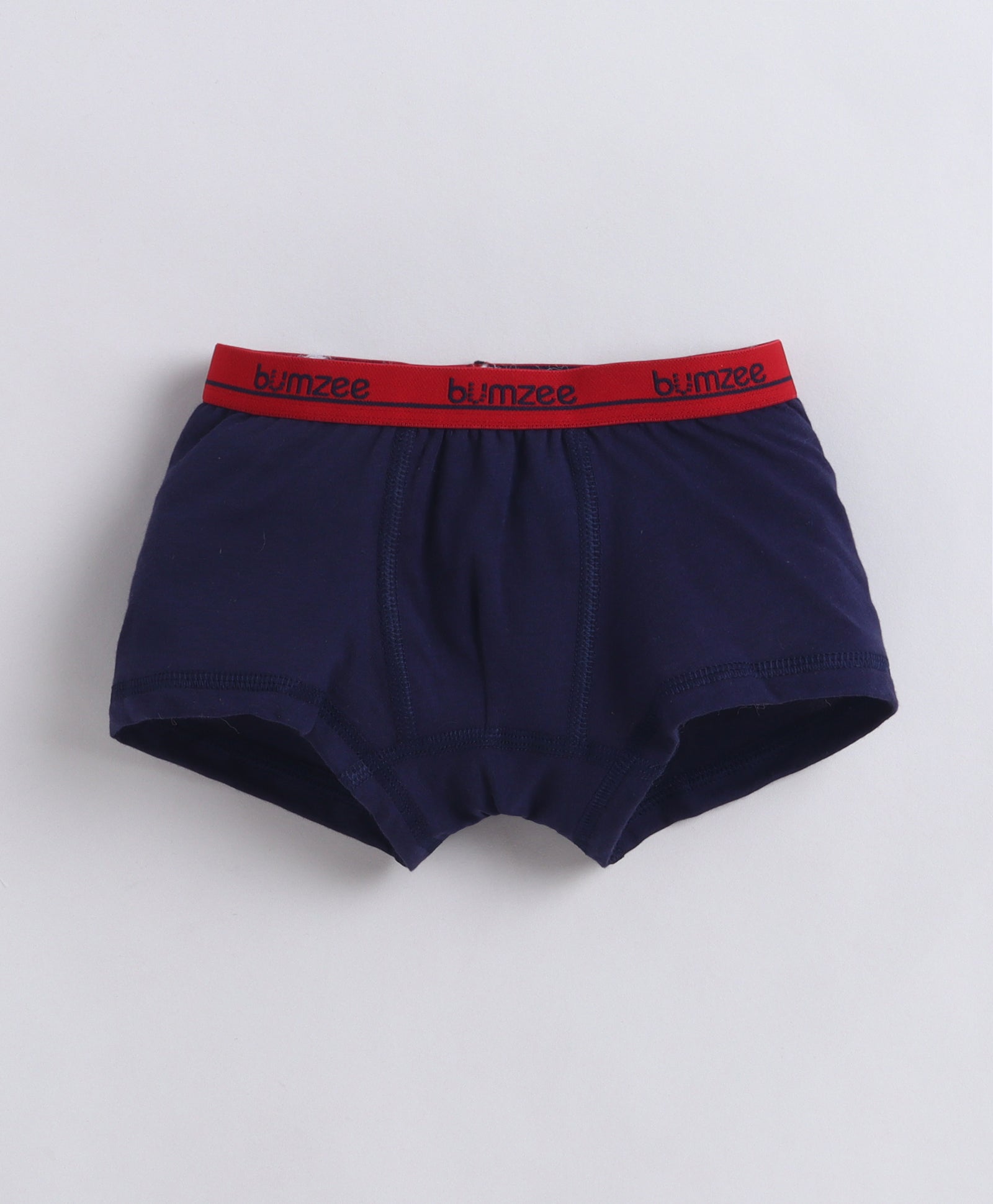 Grey & Yellow Boys Compact Cotton Trunks Pack of 3