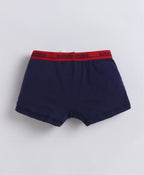 Bumzee Grey & Yellow Trunks, Pack of 3, Compact Cotton