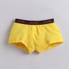 Grey & Yellow Boys Compact Cotton Trunks Pack of 3