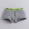 Grey & Yellow Boys Compact Cotton Trunks Pack of 3