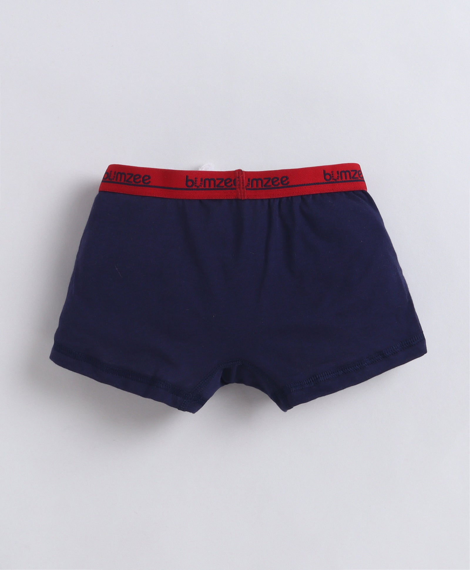 Blue & Navy Boys Compact Cotton Trunks Pack of 3