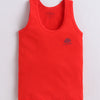Boys Sleeveless Vest Red & Grey Pack of 3