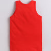 Boys Sleeveless Vest Red & Grey Pack of 3