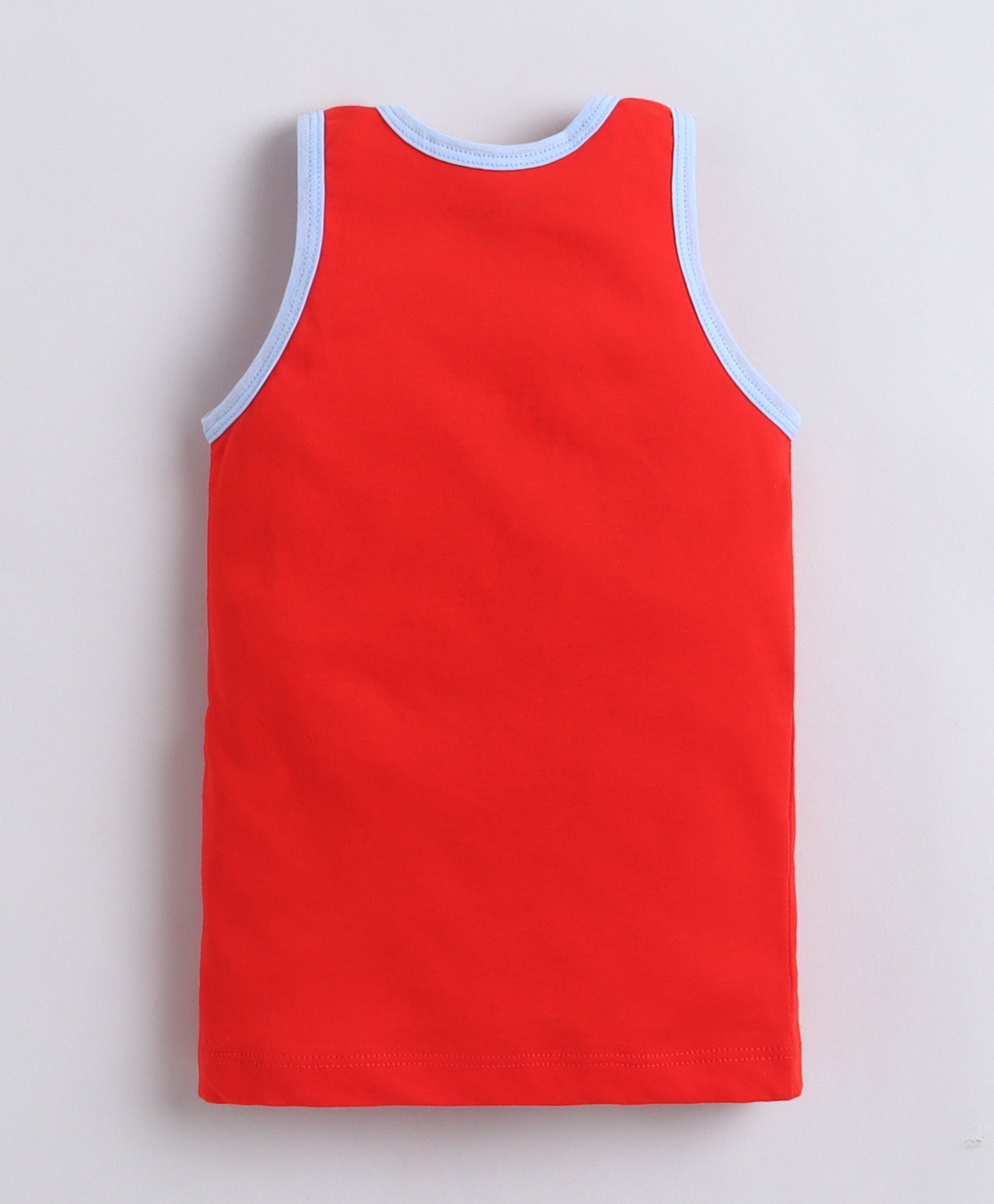 Boys Sleeveless Vest Red & Blue Pack of 3