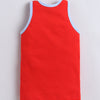 Boys Sleeveless Vest Red & Blue Pack of 3