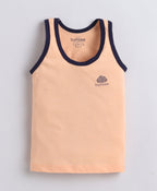Bumzee Blue & Green Vest, Pack of 3, Sleeveless, Compact Cotton