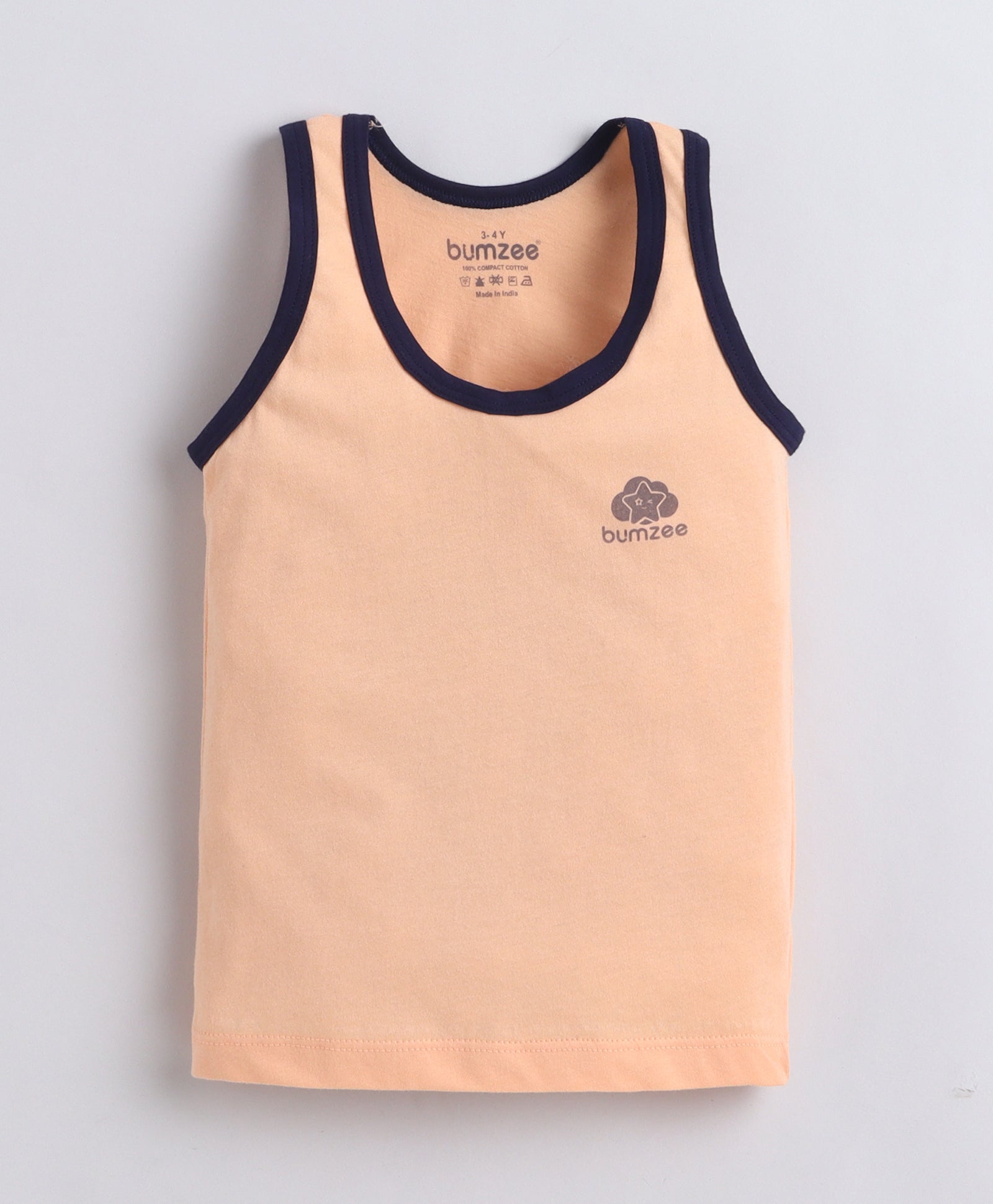 Boys Sleeveless Vest Blue & Green Pack of 3