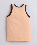 Bumzee Blue & Green Vest, Pack of 3, Sleeveless, Compact Cotton