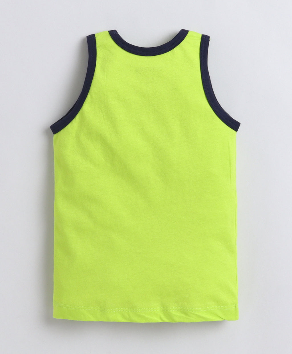 Bumzee Blue & Green Vest, Pack of 3, Sleeveless, Compact Cotton