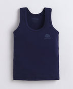 Bumzee White & Grey Vest, Pack of 3, Sleeveless, Compact Cotton