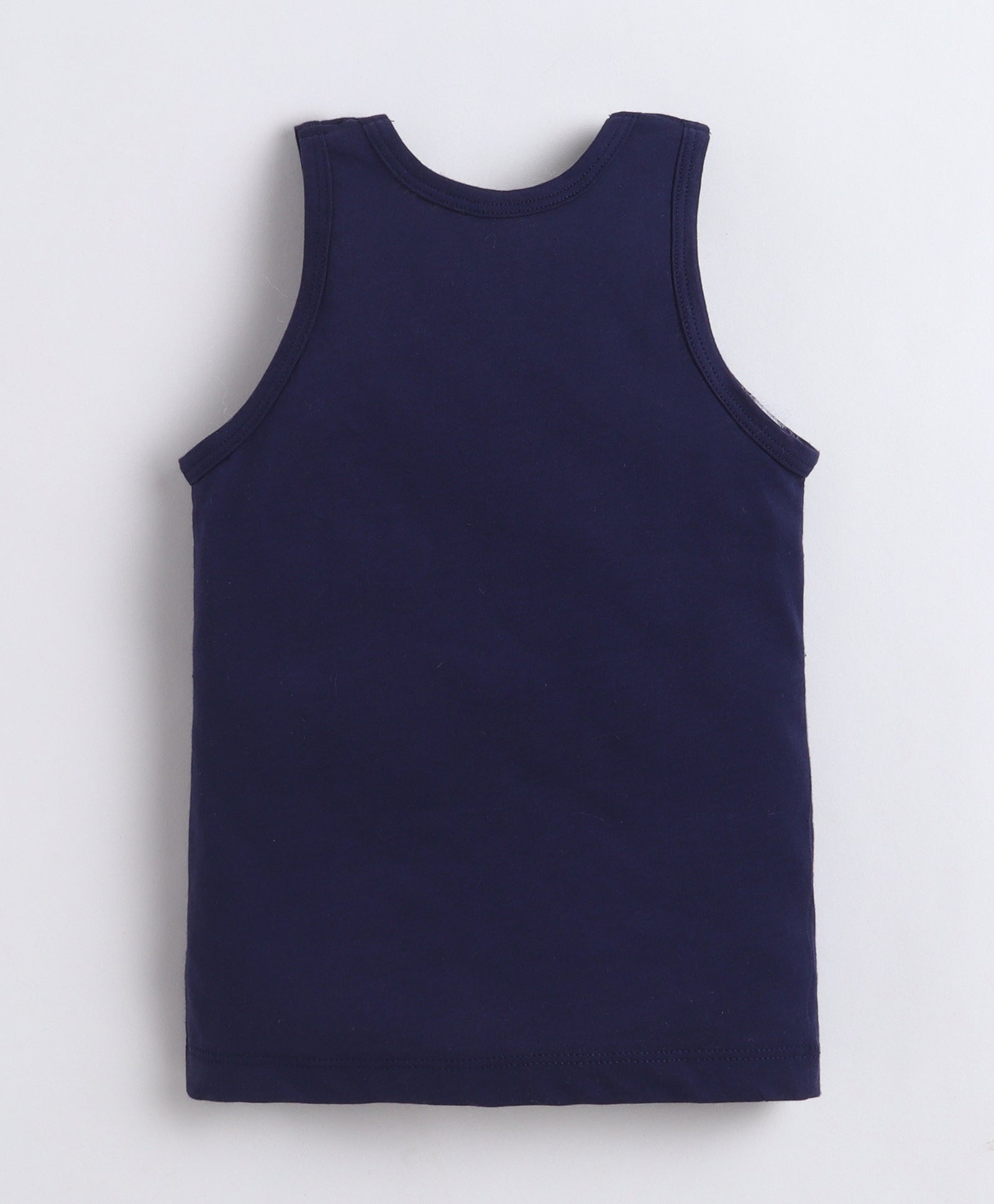 Boys Sleeveless Vest White & Grey Pack of 3