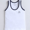 Boys Sleeveless Vest White Pack of 3