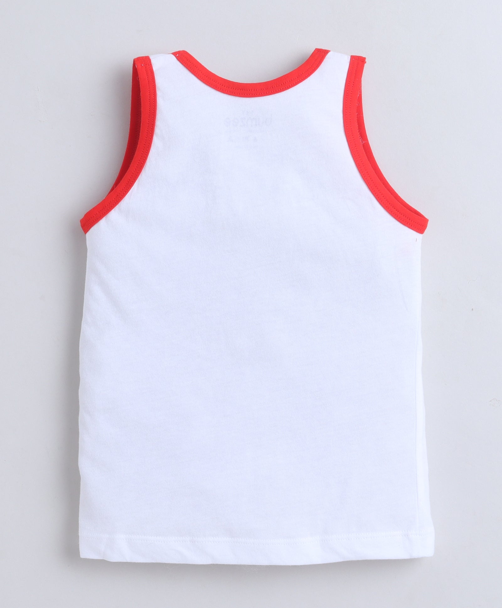 Boys Sleeveless Vest White Pack of 3