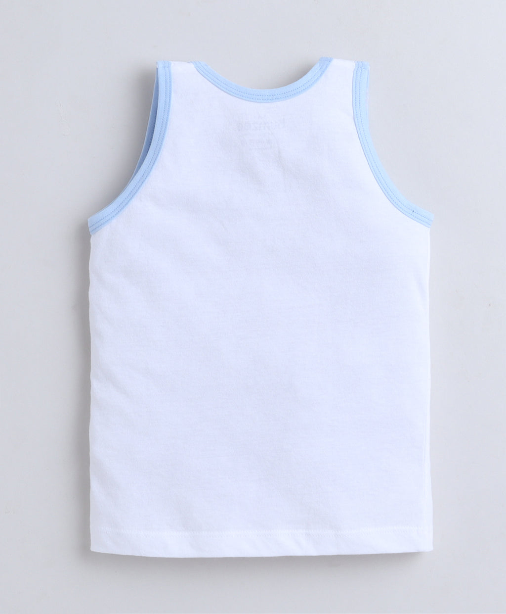 Bumzee White Vest, Pack of 3, Sleeveless, Compact Cotton (Style Peb11395)