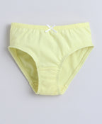 Bumzee Yellow & Peach Panties, Pack of 3, Compact Cotton
