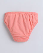 Bumzee Yellow & Peach Panties, Pack of 3, Compact Cotton