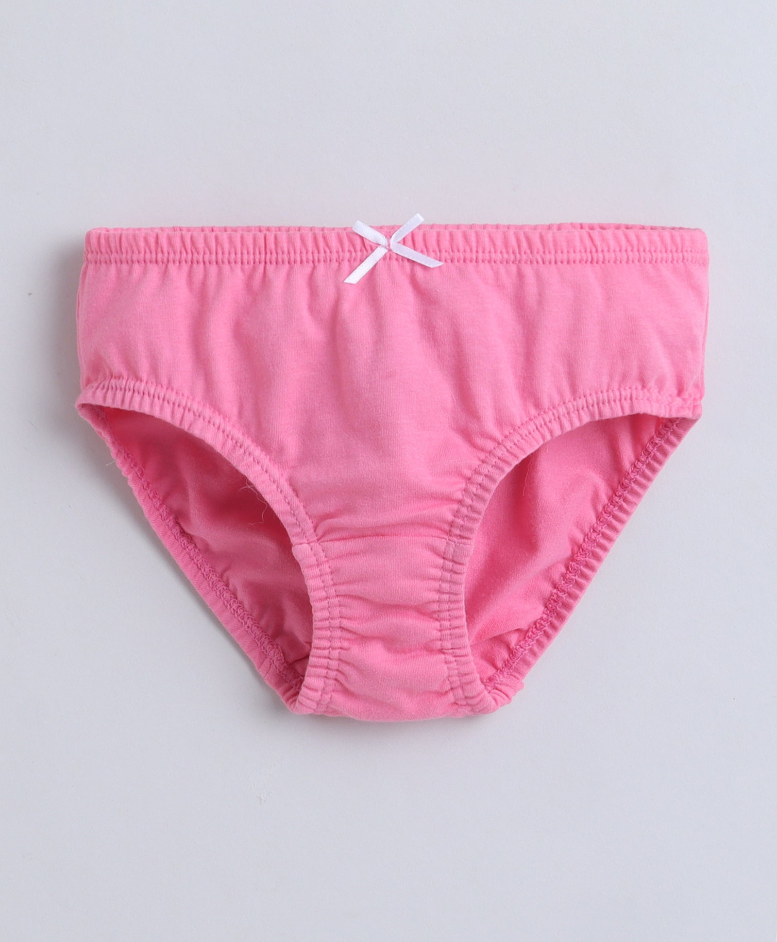 Navy & Pink Girls Compact Cotton Panties Pack of 3