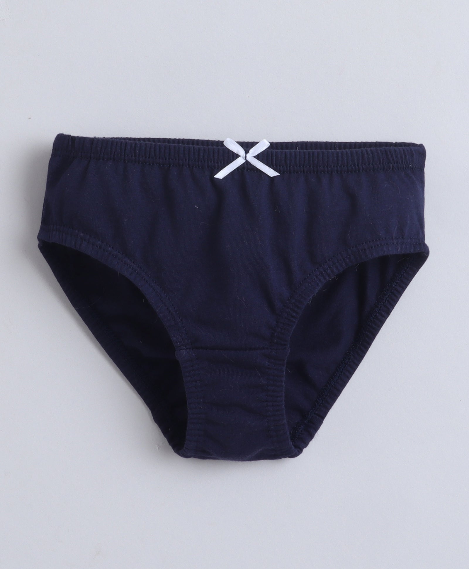 Navy & Pink Girls Compact Cotton Panties Pack of 3