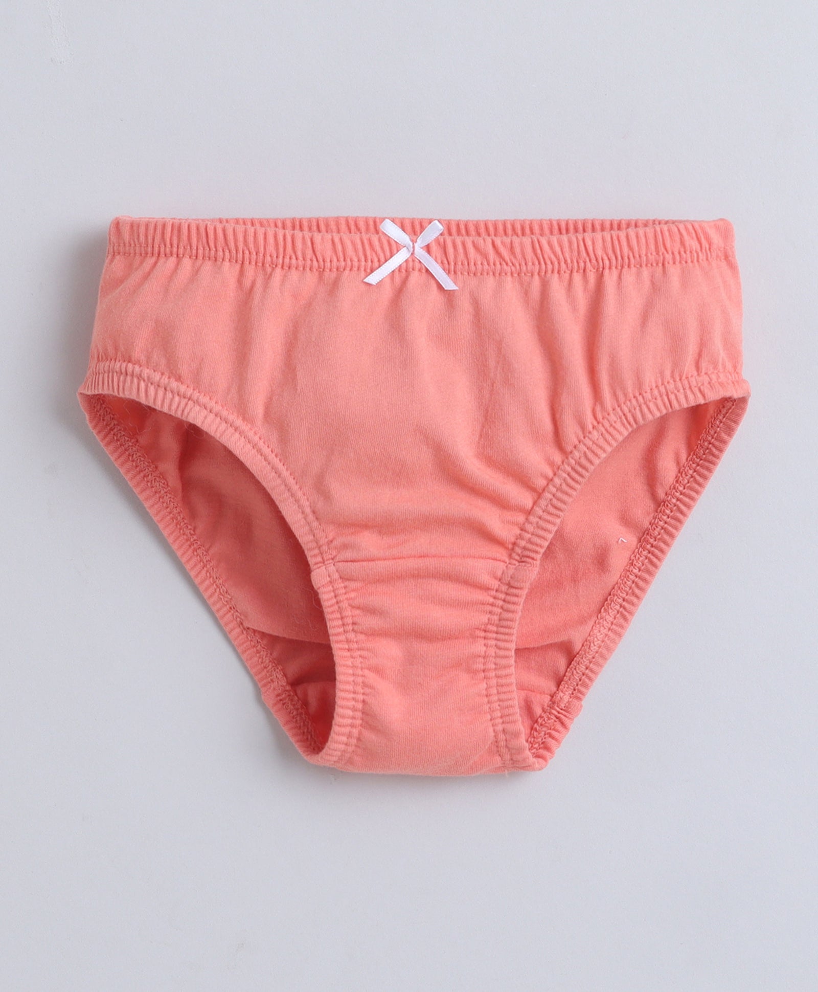 Pink & Sky Blue Girls Compact Cotton Panties Pack of 3