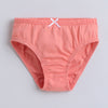 Pink & Sky Blue Girls Compact Cotton Panties Pack of 3