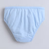 Pink & Sky Blue Girls Compact Cotton Panties Pack of 3