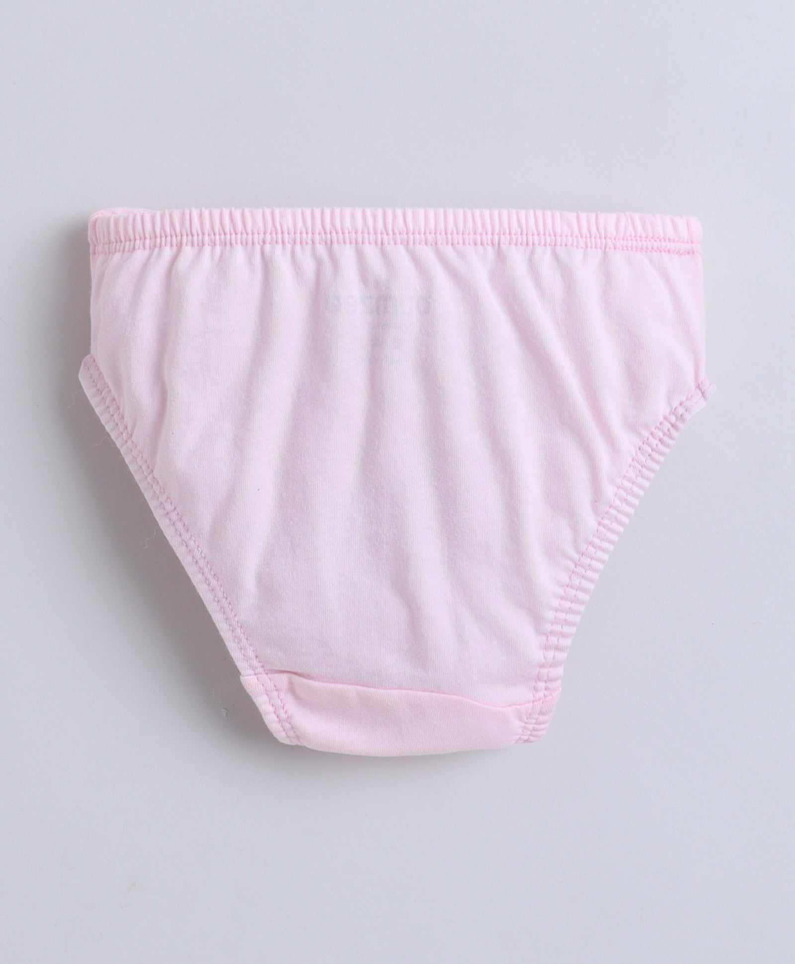 Red & Sky Blue Girls Compact Cotton Panties Pack of 3