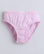 Bumzee Yellow & Lilac Panties, Pack of 3, Compact Cotton