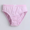 Yellow & Lilac Girls Compact Cotton Panties Pack of 3