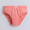 Orange & Blue Girls Compact Cotton Panties Pack of 3