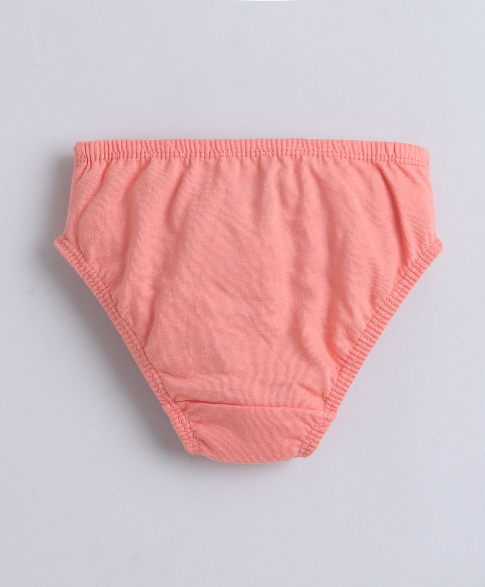 Orange & Blue Girls Compact Cotton Panties Pack of 3