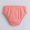 Orange & Blue Girls Compact Cotton Panties Pack of 3