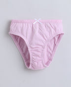 Bumzee Orange & Blue Panties, Pack of 3, Compact Cotton (Style Peb11401)