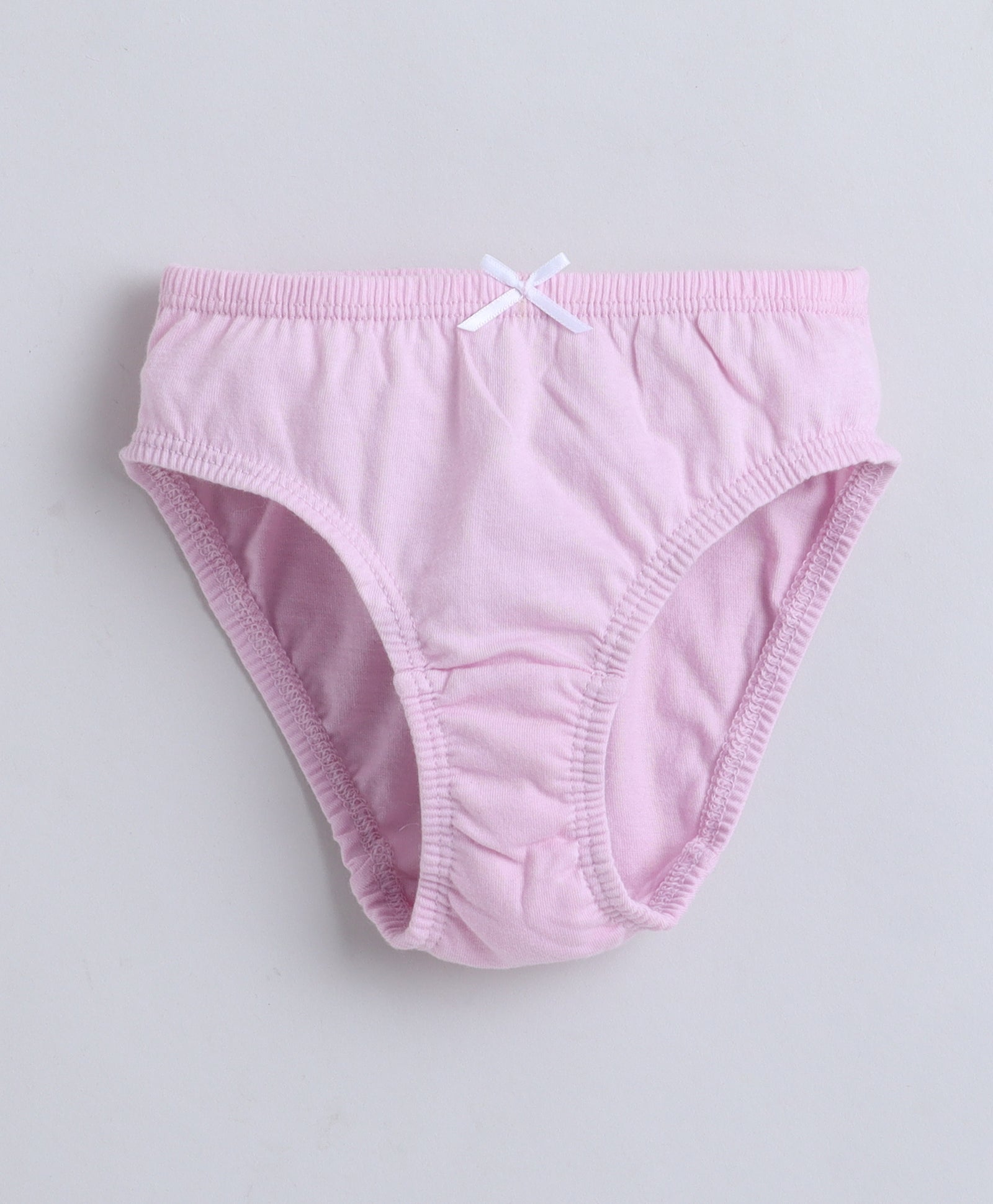 Orange & Blue Girls Compact Cotton Panties Pack of 3