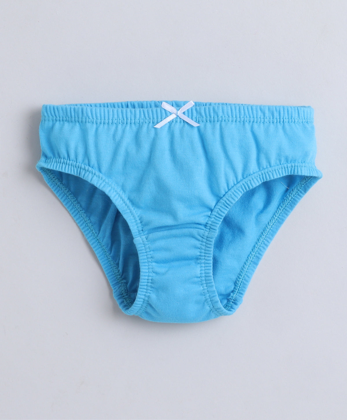Bumzee Orange & Blue Panties, Pack of 3, Compact Cotton (Style Peb11401)
