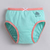 Orange & Blue Girls Compact Cotton Panties Pack of 3