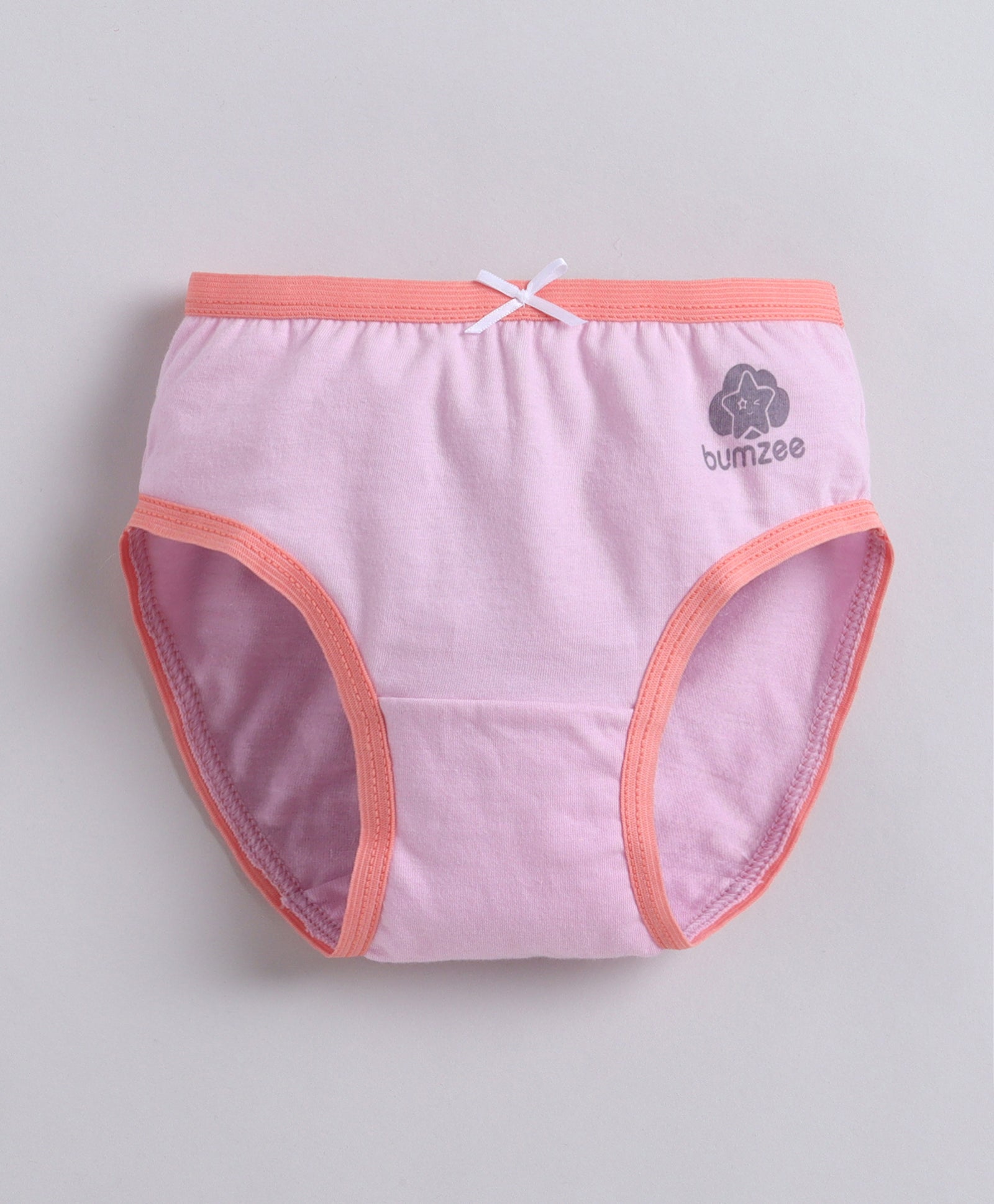 Yellow & Orange Girls Compact Cotton Panties Pack of 3