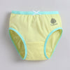 Yellow & Orange Girls Compact Cotton Panties Pack of 3