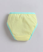 Bumzee Yellow & Orange Panties, Pack of 3, Compact Cotton