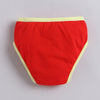 Red & Yellow Girls Compact Cotton Panties Pack of 3