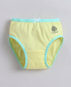 Bumzee Red & Yellow Panties, Pack of 3, Compact Cotton