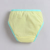 Red & Yellow Girls Compact Cotton Panties Pack of 3