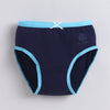 Pink & Navy Girls Compact Cotton Panties Pack of 3