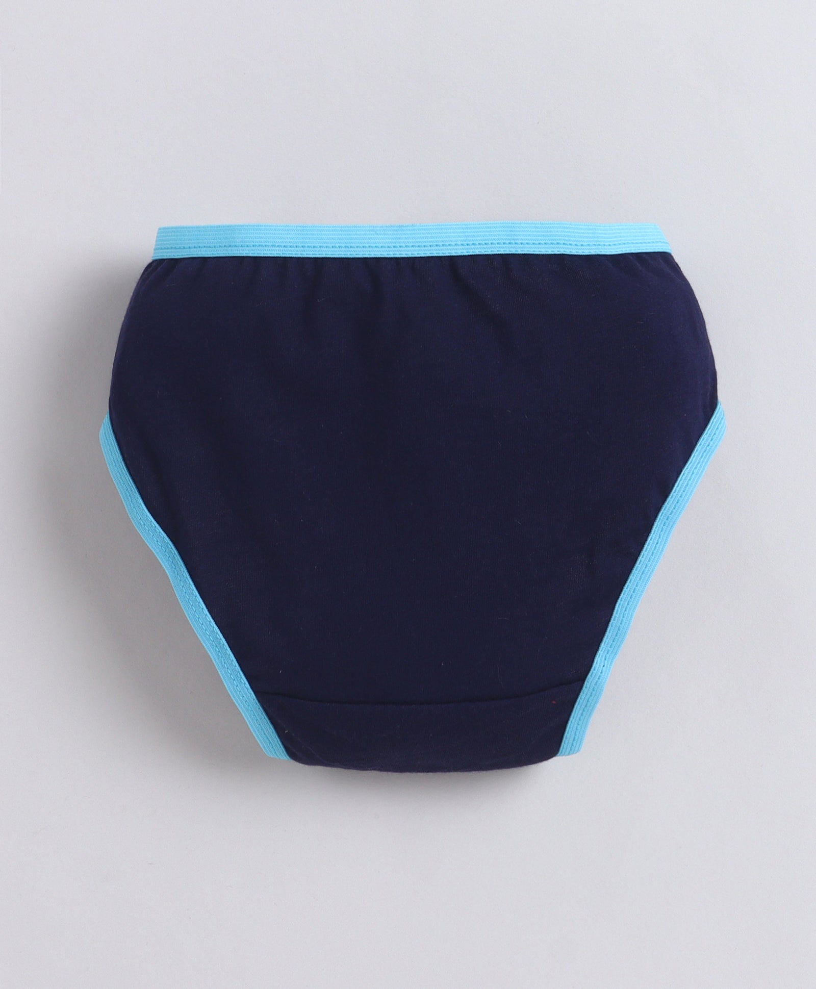 Pink & Navy Girls Compact Cotton Panties Pack of 3