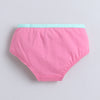 Pink & Lilac Girls Compact Cotton Hipster Pack of 3