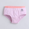 Pink & Lilac Girls Compact Cotton Hipster Pack of 3